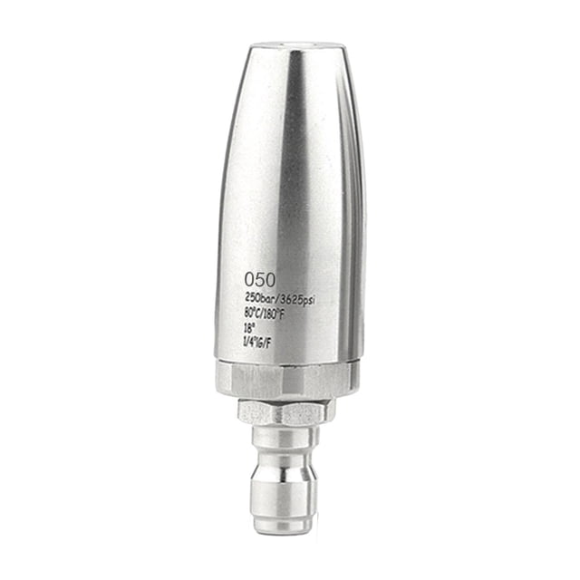GROWTH TANK Rotating Nozzle for Pressure Washer Accessories Sturdy Stainless Steel 050 Orifice
