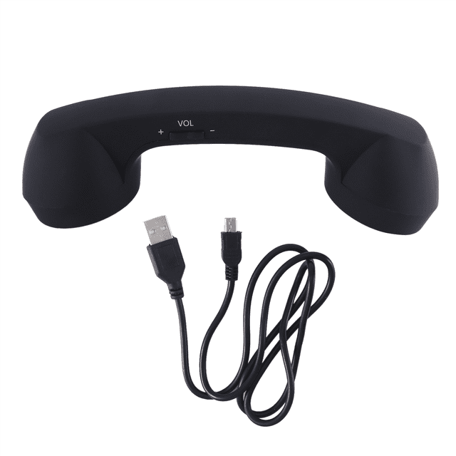 Combiné Téléphonique Rétro Sans Fil et Combinés Téléphoniques Filaires Récepteurs Écouteurs pour Téléphone Mobile