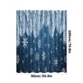 thumbnail image 3 of Christmas Shower Curtain Water Proof 35.4x70.8in, 3 of 6