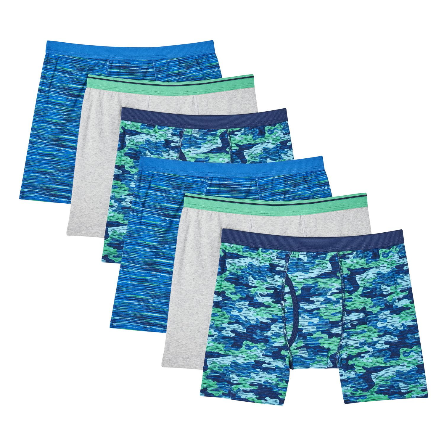 George Boys' Boxer Briefs 6-Pack