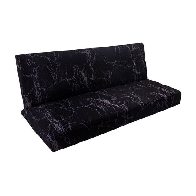 Rongfmy Housse de Canapé Extensible Ajustée en Polyester Spandex Lavable Housse de Canapé Sans Accoudoirs B B