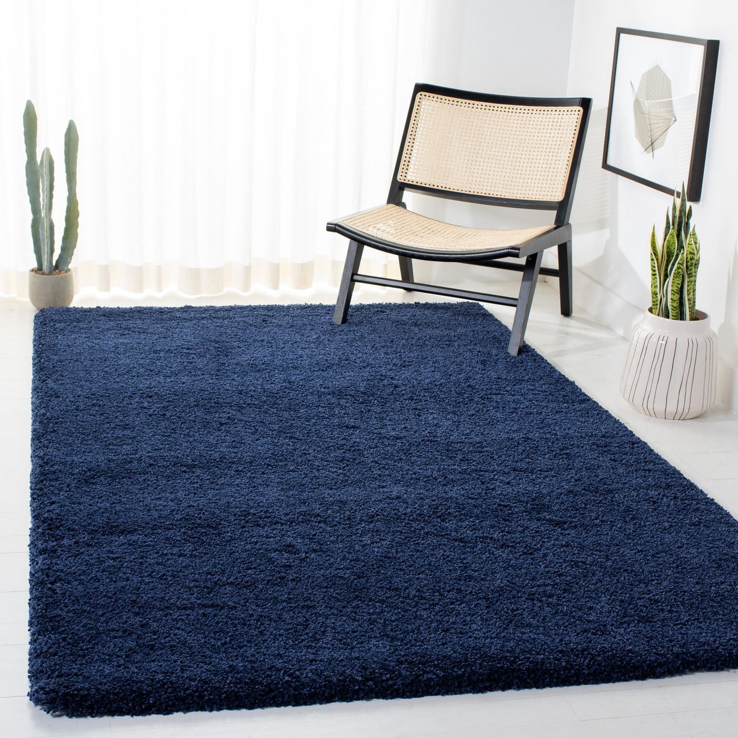 Safavieh Milan Harlow Tapis Peluche Solide Shag