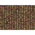 thumbnail image 1 of Ahgly Company Tapis d'Intérieur Rectangulaire Transitionnel Rouge Nuit Lavable à la Machine, 2 Pieds x 5 Pieds, 1 of 7