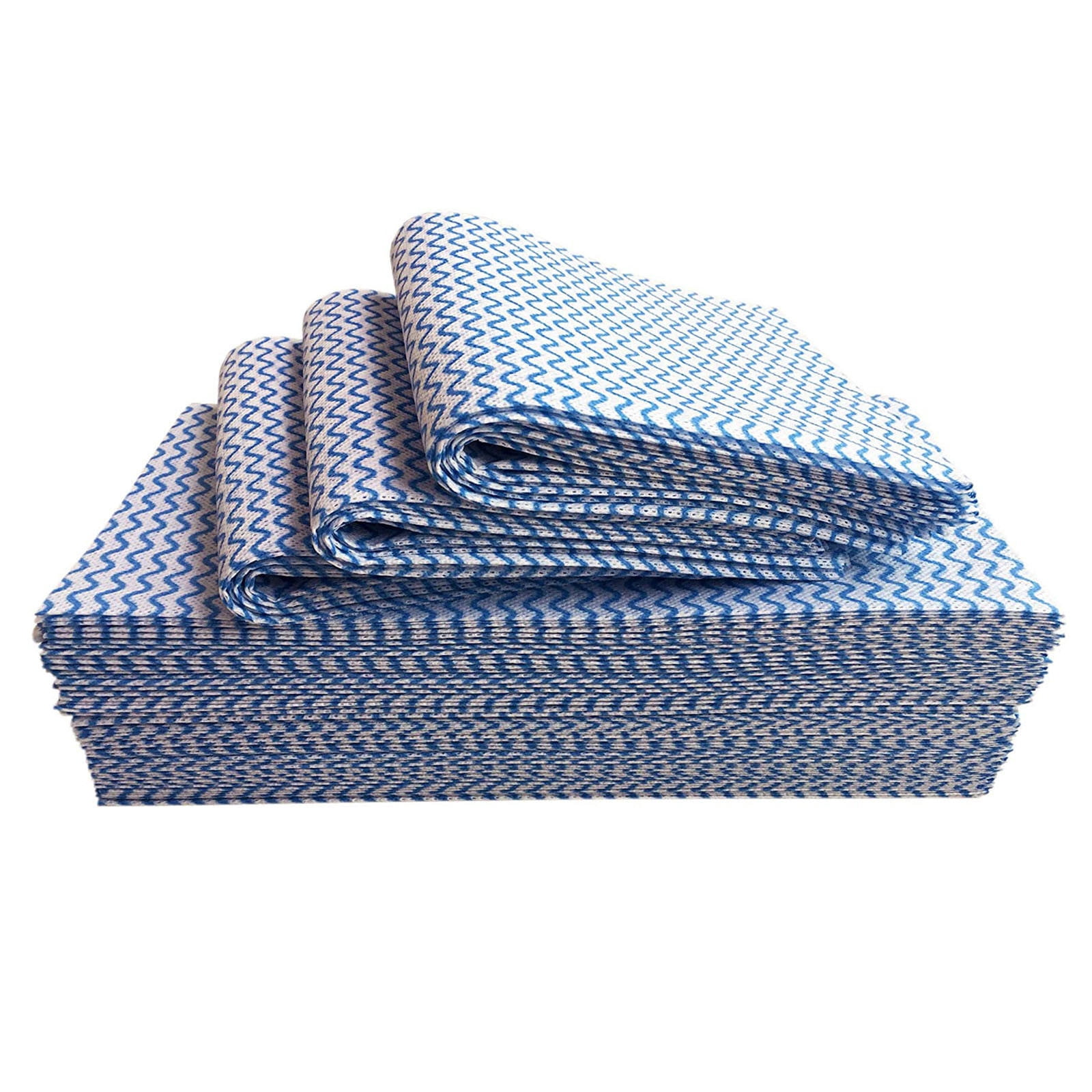 Wipes Dish Cloths 60 Count Reusable Fast Dry Heavy Duty Kitchen Towels for Cleaning Absorbent Absorption Large Capacity Household Paper Towels Alternative
