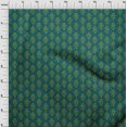 thumbnail image 3 of oneOone Silk Tabby Fabric Floral Block Decor Fabric Printed BTY 42 Inch Wide, 3 of 4