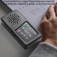thumbnail image 3 of Electronic Scripture Reader, 900mah Portable Electronic Scripture Reader, Monocrystalline Silicon Solar Powered Player with Smart Memory Reading,, 3 of 7