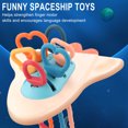 thumbnail image 3 of Cyber and Monday Deals Montessori Spaceship Toys For 18M+ Silicone Pull String Activity Toy Sensory Toys For Toddlers Travel Toys For Babies Baby Toys Fine Motor Skills Toys Gift Toys For 3-6 Years, 3 of 9