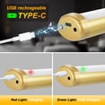 thumbnail image 3 of Graflsoa Lampe Murale Magnétique avec Commande Tactile et à Distance, 3 Températures de Couleur Réglables (2600K-6000K), Luminosité Réglable, Minuterie 0,5 H/1 H/2 H, Batterie 4500 mAh, Recharge USB‐C, Fini Or, 3 of 6
