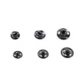thumbnail image 2 of UNIQUE CREATIV Black Snap Fasteners, On Snap, 11 mm (0.43 in), 2 of 4