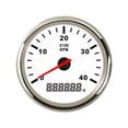 thumbnail image 1 of Car Boat Tachometer Gauge LCD Hour Meter 0-3000 4000 6000 RPM Tacho Sensor Marine Tacho Meters 12V/24V Red Backlight ,Easy to Calibrate, 1 of 7