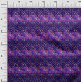 thumbnail image 3 of oneOone Cotton Cambric Royal Blue Fabric African Aztech Craft Projects Decor Fabric Printed By The Yard 56 Inch Wide, 3 of 4