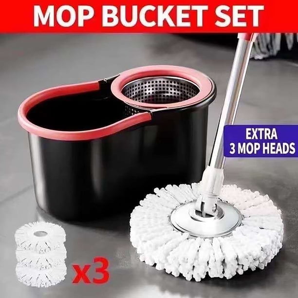 Toytexx Spin Mop and Bucket Set with Wringer, 360° Rotating