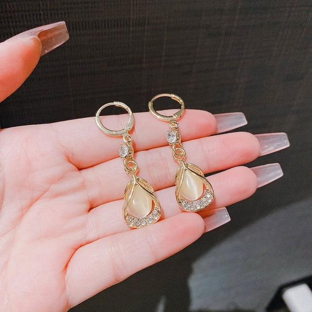 FcBaudy Hair Clip Without Ear Hole Ear Rings Metal Ear Nail Multilayer Diamond Inlaid C-shaped Detumescence Ear Rings Hairpin Hairpin