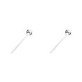 thumbnail image 3 of Redempat Cute Tea Spoon Exquisite Stainless Steel Spoon For Tea Drinking Teaware Dog Paw Colander Sil 1 2Set, 3 of 6