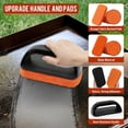 thumbnail image 4 of Birdeem Teppanyaki Grill Cleaning Kit,19 Piece Professional Griddle Scrubber and Scraper Set with Stainless Steel Tools,Scouring Pads,Handles &Storage Organizer for Flat Top,Restaurant and Home Use, 4 of 8