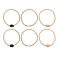 thumbnail image 1 of Shisuyan Rope Ring Jute 6Pcs 5.1X5.1X0.3In, 1 of 9