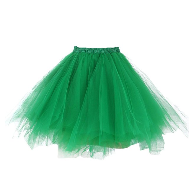 Jupe-culotte Rétro pour Femmes en Fil à Bulles de Haute Qualité, Jupe de Ballet, Demi-Jupe de Danse
