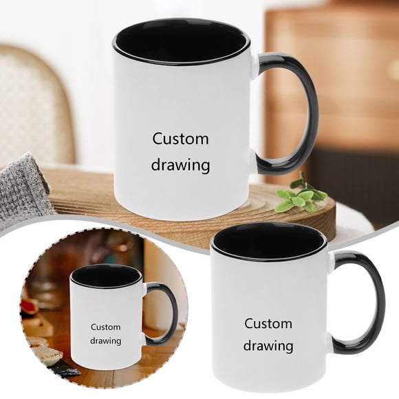 Hearth & Gear Customizable Color Changing Ceramic Coffee Mug With Photo/Logo Printing For Diy Crafts for Girls Ages 10-13 Arts And Crafts for Kids 4-6 Easter Toddler Arts And Crafts Storage Diy Crafts