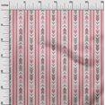 thumbnail image 2 of oneOone Viscose Jersey Fabric Arrow & Stripe Geometric Decor Fabric Printed BTY 60 Inch Wide, 2 of 5