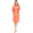 thumbnail image 1 of U2SKIIN Womens Robes, Cotton Lightweight Robes Knit Bathrobe Soft Sleepwear, 1 of 2