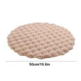thumbnail image 4 of Sentmoon Tapis pour Entrée Tapis de Cuisine Tapis Rond Canapé Coussin Rond Coussin de Sol Salon Tapis de Table Basse Débarbouillette Coussin de Sol pour Bureau, Bureau Debout,, 4 of 7