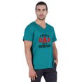 thumbnail image 2 of Inkmeso Mens Gradution Tee Shirt Proud Dad Of A Senior€ Graphic Print Tshirt For Daddy Gift, 2 of 6