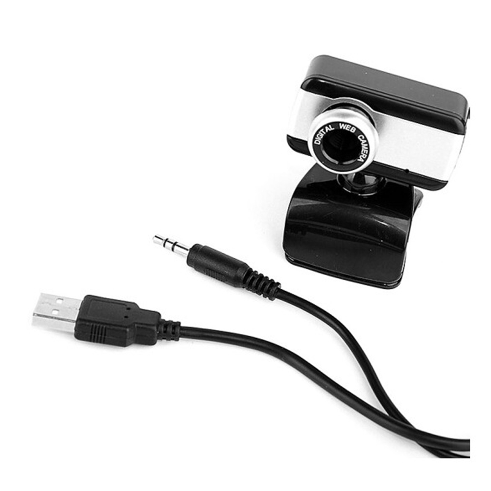 Mistaha USB 2.0 480P Web Camera Laptop Webcam Clip-On Web Cameras Webcams With Microphone For