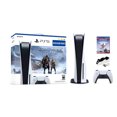thumbnail image 1 of PlayStation 5 Disc Edition God of War Ragnarok Bundle with Horizon Zero Dawn and Mytrix Controller Charger, 1 of 9
