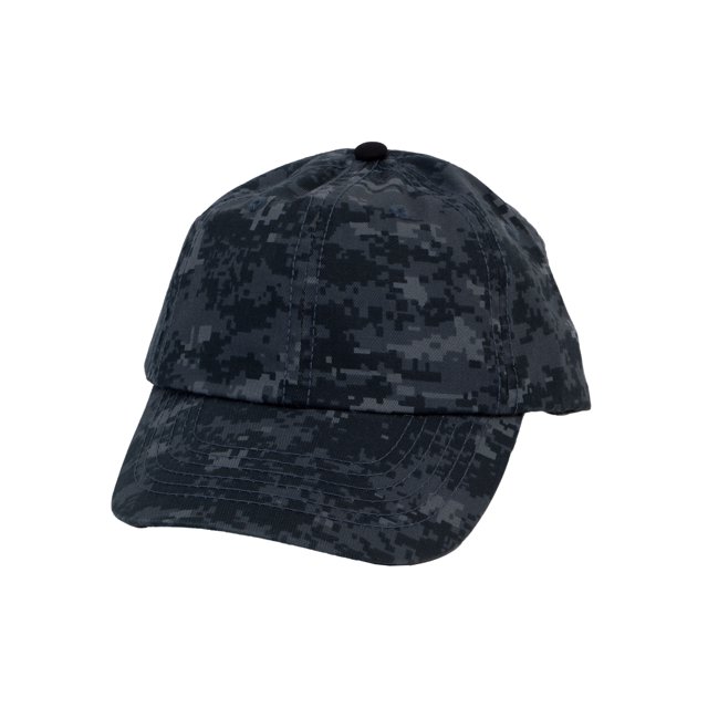 Top Headwear Enzyme Washed Camouflage Cap Tactical Hat, Midnight Digital Camo
