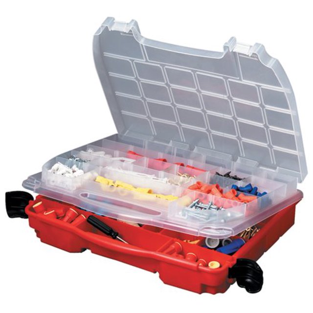 Plano Molding 5231 Double Cover Stow N Go Organizer, Porsche Red