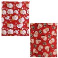 thumbnail image 1 of 2PCS Noël Chaise Couvre Santa Xmas Chaise Slipcovers Chaise Arrière Couvre, 1 of 10