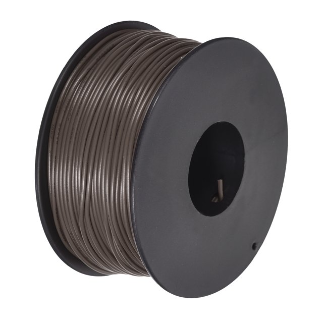Uxcell Fil de Raccordement 28AWG 50m/164 Pieds Brun, Fil Électrique UL1007 Bobine