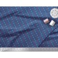 thumbnail image 3 of Soimoi Silk Fabric Triangle Shirting Decor Fabric Printed Yard 42 Inch Wide, 3 of 3