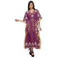 thumbnail image 3 of Moomaya Kaftan de Plage, Paréo de Bikini, Robe Longue Maxi Caftan pour Femmes, 3 of 6