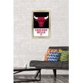thumbnail image 3 of NBA Chicago Bulls - Logo 21 Wall Poster, 22.375" x 34" Framed, 3 of 4