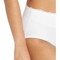 thumbnail image 3 of Bali Womens Passion for Comfort Brief, 6, White, 3 of 3