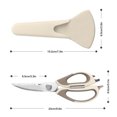 thumbnail image 2 of Kitchen Shears Stainless Steel Multifunctional Stainless Steel Kitchen Detachable Shears for New after Kitchen Items Apartment Needs Holder for Wall Heavy Duty, 2 of 3