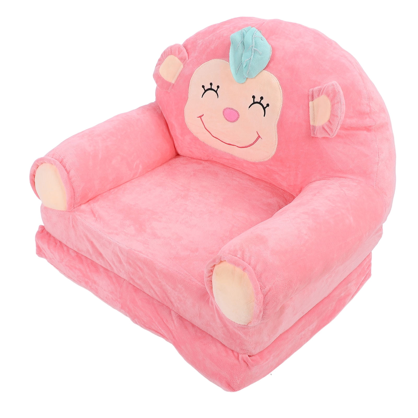 Children Folding Sofa, Children Sofa Toddler Sofa Soft Plush Children Couch Kid Lounge Chair for Home Kindergarten Monkey