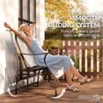 thumbnail image 4 of Outsunny 2-Person Outdoor Glider Chair for Outdoor, Backyard, Dark Grey, 4 of 10