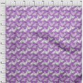 thumbnail image 4 of oneOone Polyester Spandex Purple Fabric Birds Rooster Sewing Material Print Fabric By The Yard 56 Inch Wide, 4 of 4