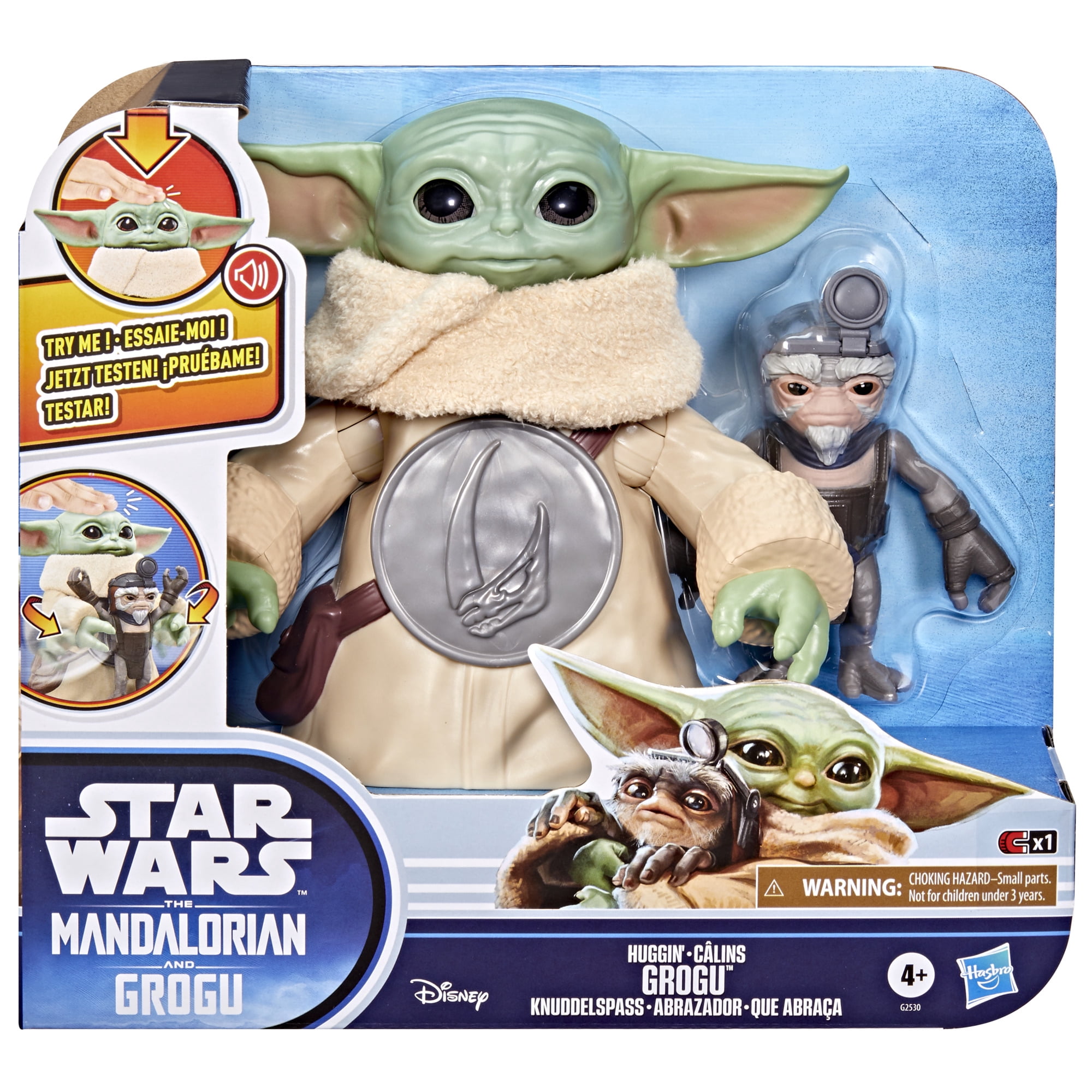 Star Wars Câlins Grogu, figurine électronique de 16,5 cm