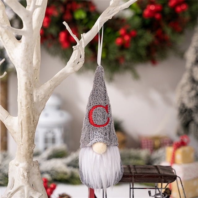 TopLLC Chapeau de Noël Bébé Sans Visage Pendentif Vieux Nain Rudolph Poupée Poupée Pendentif