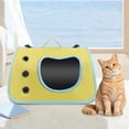 thumbnail image 2 of Lksixu Pet Supplies SingleShoulder Cats Carrier Portable Handheld Pet Bag For Outdoors Large Capacity Foldable Pet Backpack Cats Airline-Approved Carrier for Small Dogs and Cats, 2 of 6