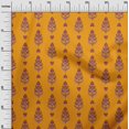 thumbnail image 2 of oneOone Cotton Poplin Fabric Leaves & Paisley Block Print Fabric BTY 42 Inch Wide, 2 of 4