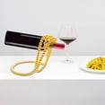 thumbnail image 1 of Cagogo Floating Wine Rack, Artificial Pearl Necklace Wine Bottle Holder, Suspended Red Wine Rack for Bar Counter Kitchen, Home Desktop Decoration, Wine Bottle Stand for Bar and Home Decor, Metal, 1 of 4