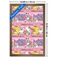 thumbnail image 2 of Hello Kitty and Friends: 25 Snack Time - Collage Wall Poster, 14.725" x 22.375" Framed, 2 of 4