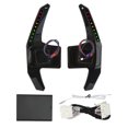 thumbnail image 2 of Steering Wheel Shift Paddle, Extended Paddle Shifter 165mm LED Performance APP 1 Pair  for Vehicle Black,Red, 2 of 7