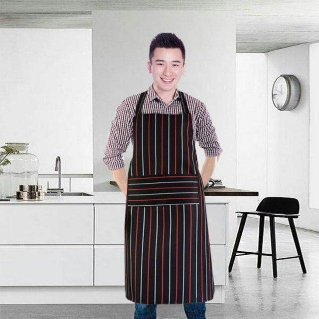 CHUANK Apron Work Apron Kitchen Food Waist Hanging Neck