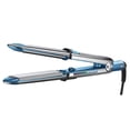 thumbnail image 4 of BabylissPRO Nano Titanium Optima 3100 1 Inch Stainless Steel Professional Flat Iron, Silver/Blue, 1 Pk, 4 of 5