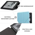 thumbnail image 3 of unbranded Slim Lightweight Microfiber EReader Protective Cover with Auto Wake Function Blue for 10th 6.4 Inch, 3 of 4